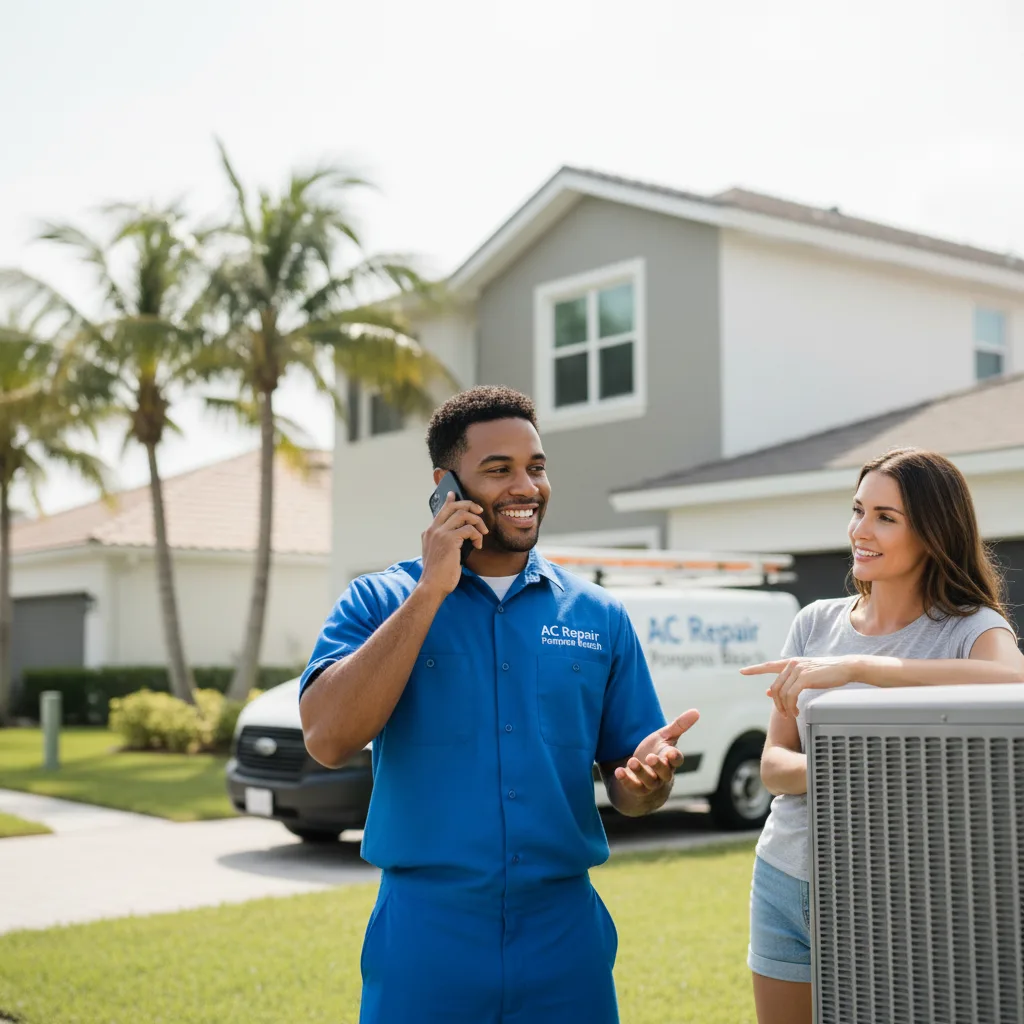 AC Repair Pompano Beach customer support in Sanger